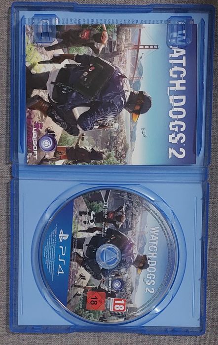 Watch Dogs 2 PS4 | Stan IDEALNY (Płyta włożona tylko 4 razy)