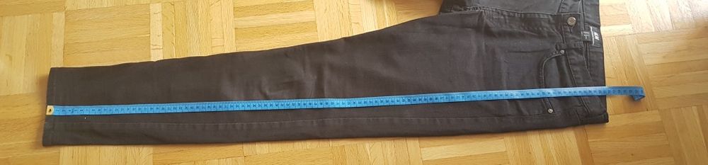 H&M spodnie jeansy r. 29 czarne