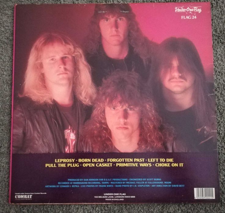 Death - " Leprosy "... Lp em vinil 1a edição