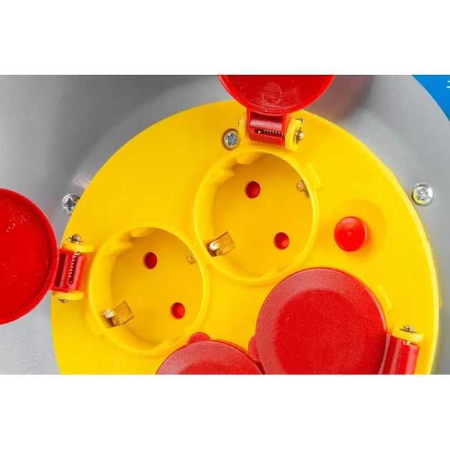 Подовжувач на котушці 50м. ALFA ALCR50M силовий подовжувач на барабані