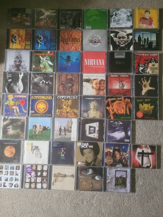 Cds de música rock metal rap