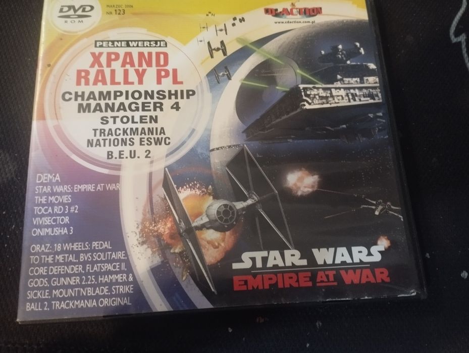 Płyty z grami cd action