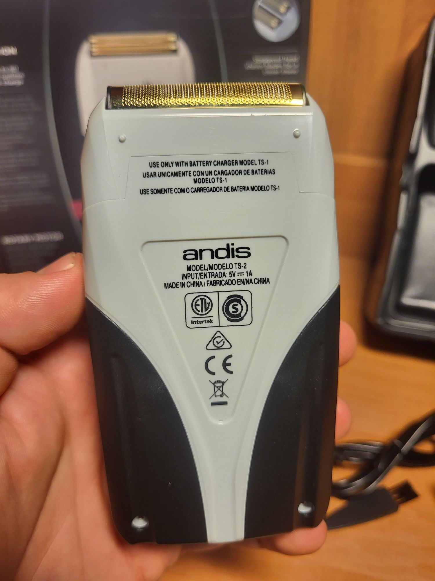 Шейвер Andis TS-2 ProFoil: 1 599 грн. - Бритви, епілятори, машинки для ...