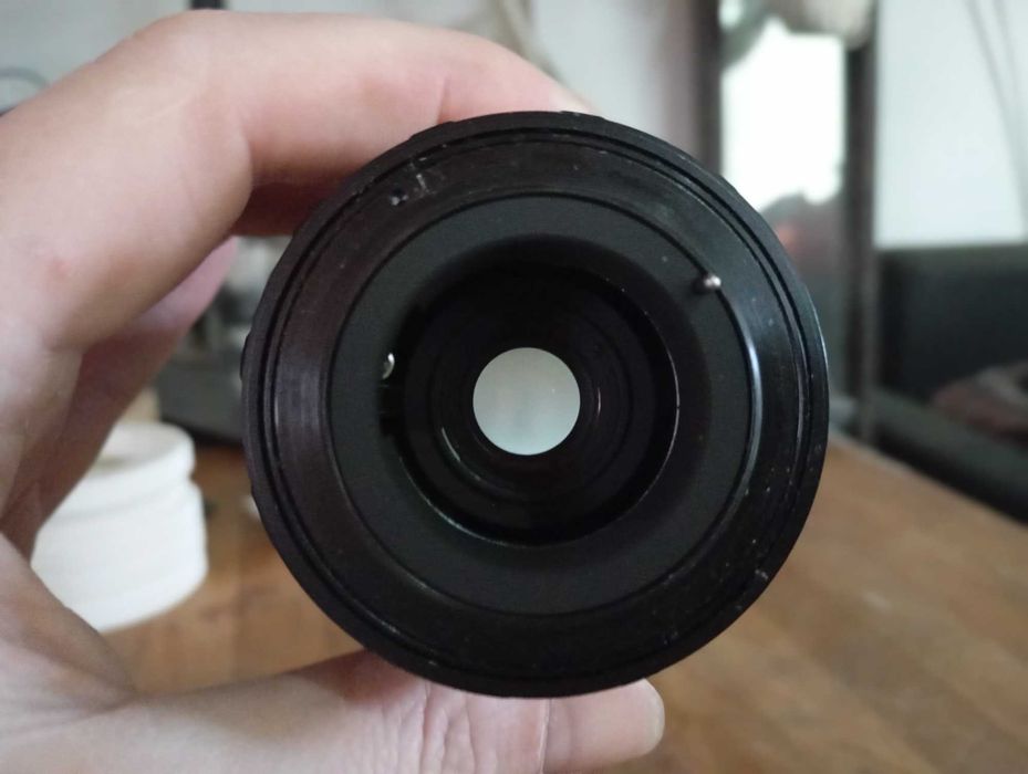 Fujinon EBC 55Mm F3,5 Macro com 1:1 extensao + Canon EF adaptador