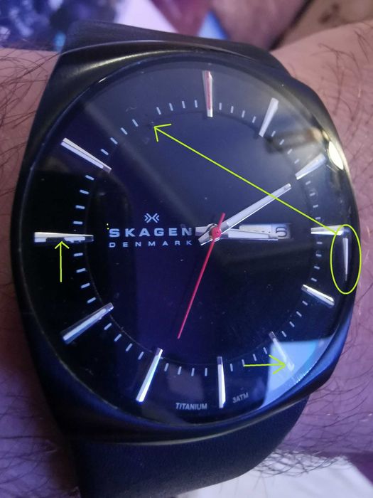 Zegarek SKAGEN 696XLTBLB Tytan/Kwarc