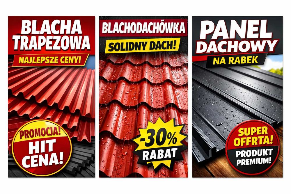 Panel dachowy "klik – na rąbek"  producent dostawa gratis promocja