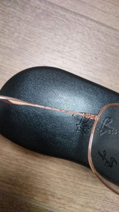 Nowe odprawy Ray-Ban RX 6497 Rose gold