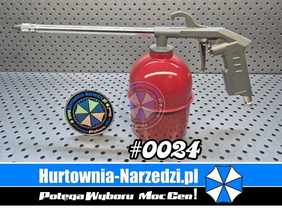 Ropownica pistolet do mycia, ropowania, konserwacji  1000ml