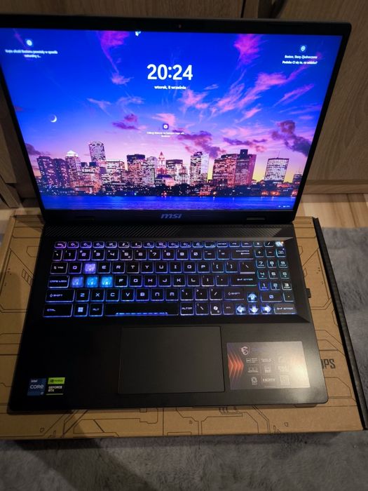 MSI Sword 16 i7-14650HX/16GB/1TB RTX4060 144Hz