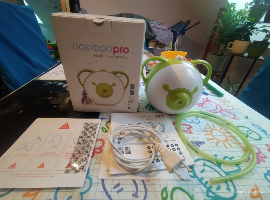 Nosiboo Pro elektryczny aspirator do nosa