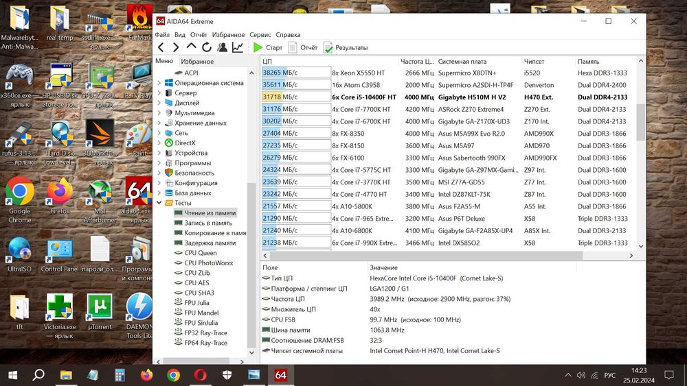 память  DDR4-4гб