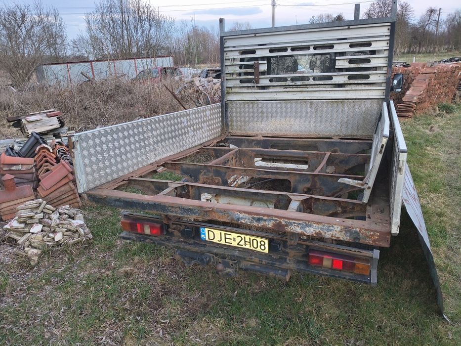 Karoseria Ford Transit MK6 brygadowka z paką 2,0 TDDI 2003r osobowa