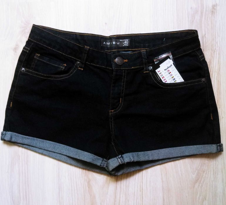 NEW YORKER jeansowe szorty spodenki na lato rozmiar 40 / M nieużywane