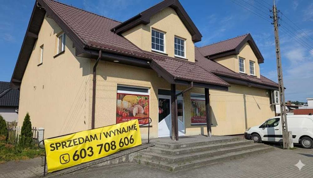 Wynajem Obiektu Mieszkalno-Handlowego w Żerkowie