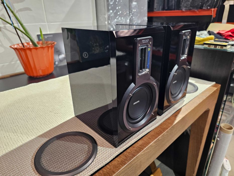 Акустика Philips MCD716 стрічковий ВЧ Ribbon tweeter technology