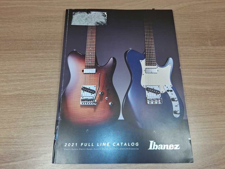 N114 Katalog Ibanez 2021 Full Line Catalog Gitary Bas Akustyczne