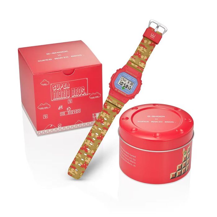 Casio G-Shock DW-5600SMB-4E NEW ORIGINAL | Super Mario Bros Limited Edition