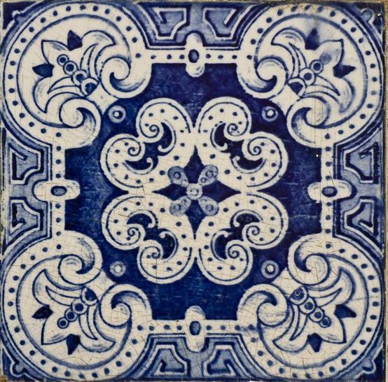 Azulejo Falante antigo emoldurado