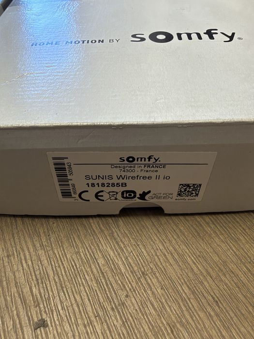 Czujnik SOMFY Sunis Wirefree 2 IO