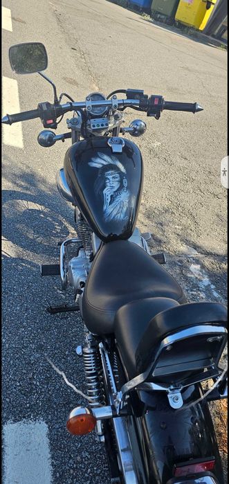 Vendo 250cc ou troco por xf 17 em boua condição  ..ou por conçertina