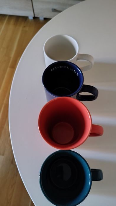 Nowe kubki ceramiczne 4 pack