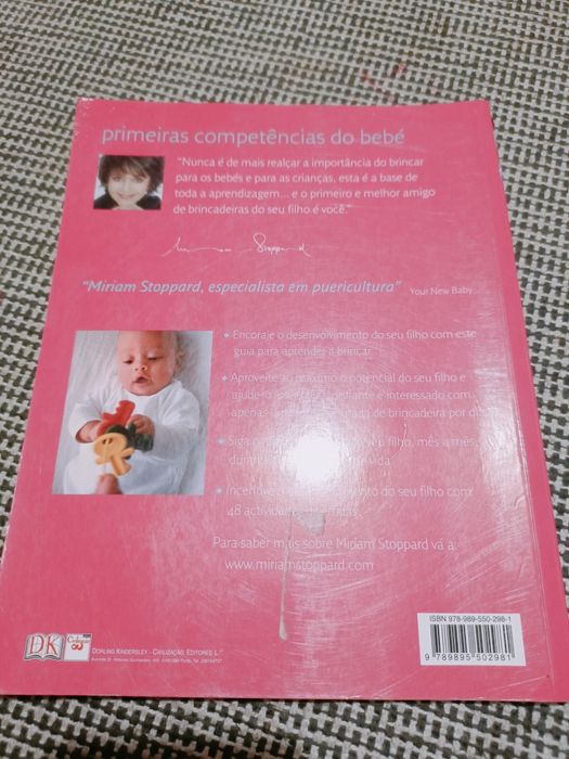 Livro Primeiras competências do bebé