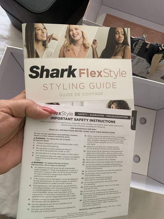 Escova Shark FlexStyle 5‑em‑1 Air Styler & Hair Dryer,