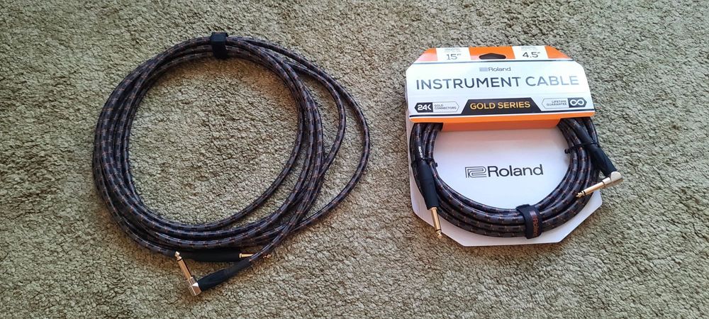 2 Cabos Roland RIC-G15 — Novos!