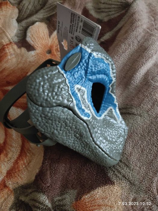 Маска динозавра Блю велоцираптор jurassic world: 1 899 грн. - Дитячі ...
