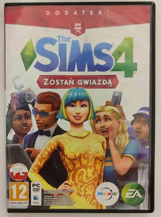 Pudełko The Sims 4: Zostań gwiazdą PC