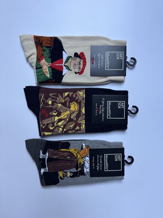 Zestaw 3 pary skarpet skarpetek Musearta pomysl na prezent