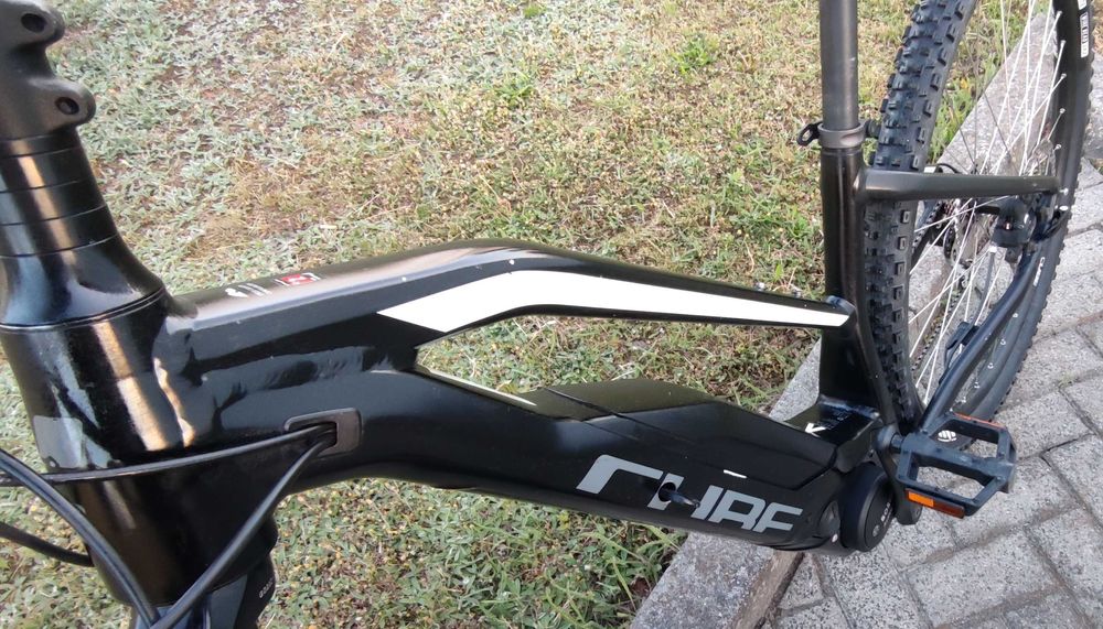 MTB górski elektryczny 348km CUBE bateria 500 gwarancja damka deore XT