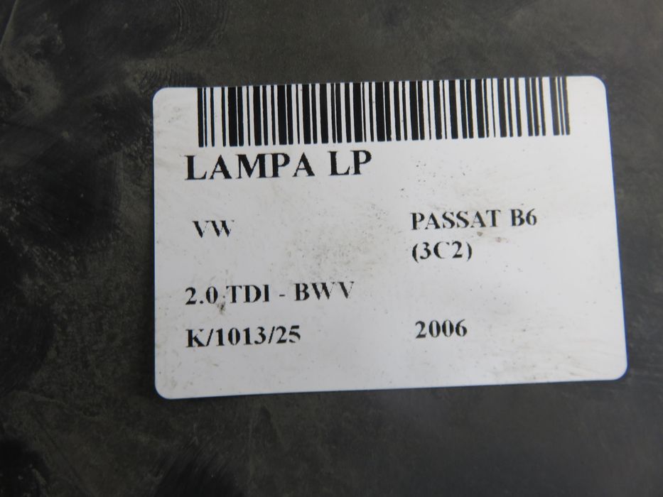 Lampa Lewa Przednia Vw Passat B6