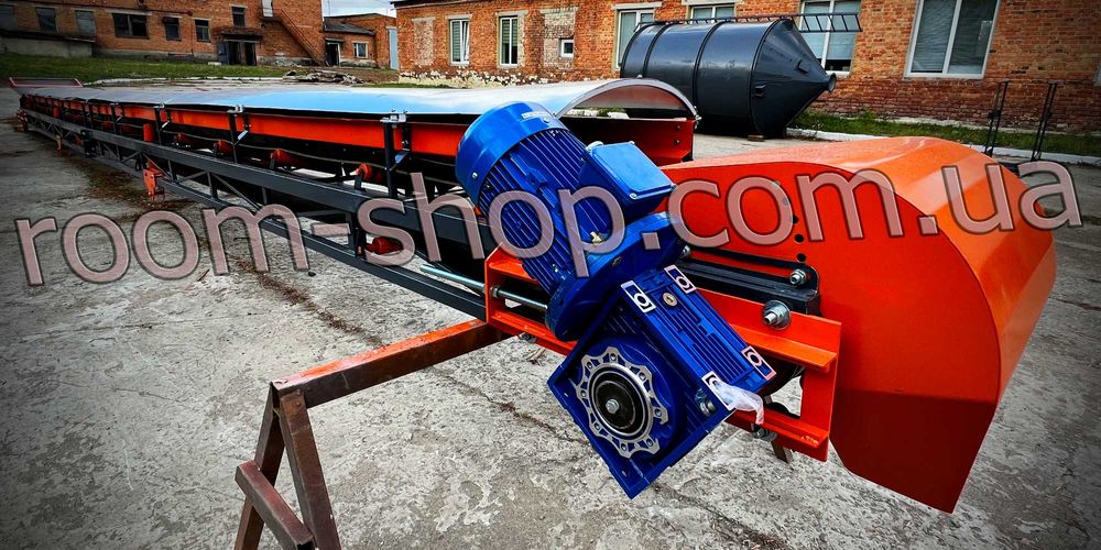 Конвеєр стрічковий, погрузчик, транспортер, ленточный конвейер