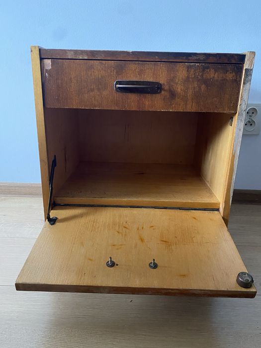 Stolik szafka nocna komoda prl