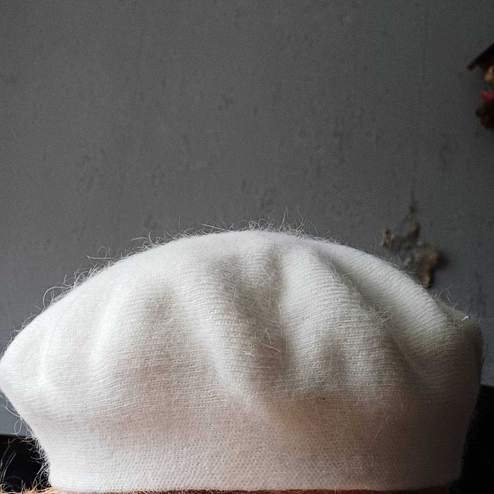 Зимовий берет, ніжна ангора