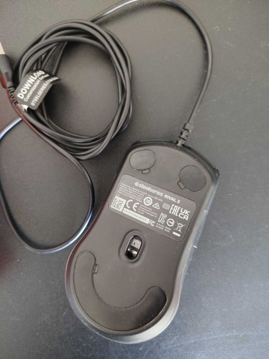 Rato Gaming STEELSERIES Rival 3 (2ª Geração - Preto)