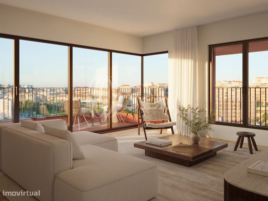 New 3-bedroom duplex apartment, brand new, at ALMAR Park, in Almada