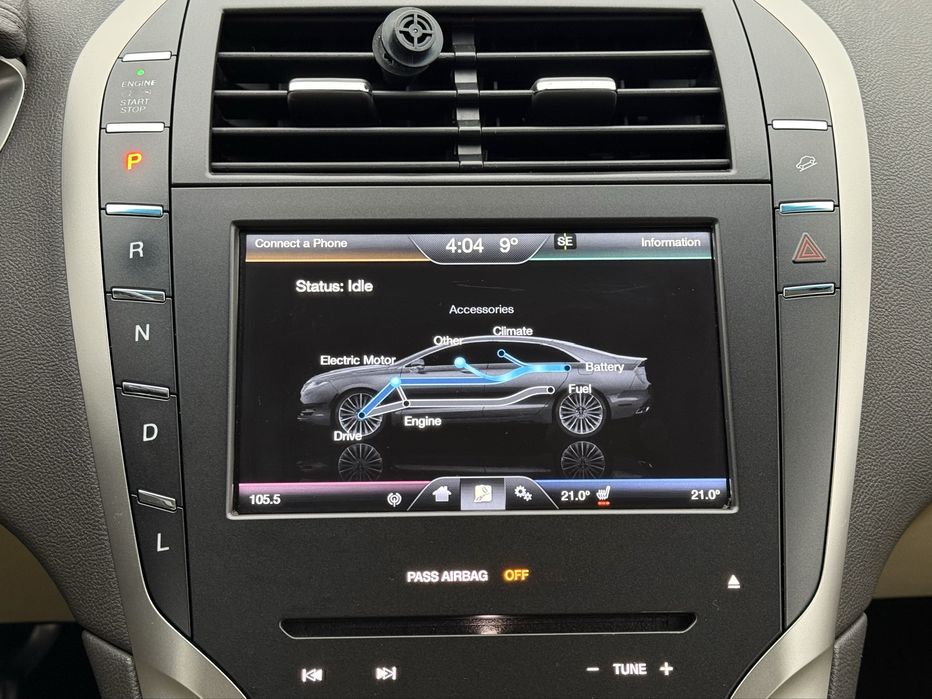 Lincoln MKZ 2014 року, 2.0 Hybrid, автомат, передній привід.