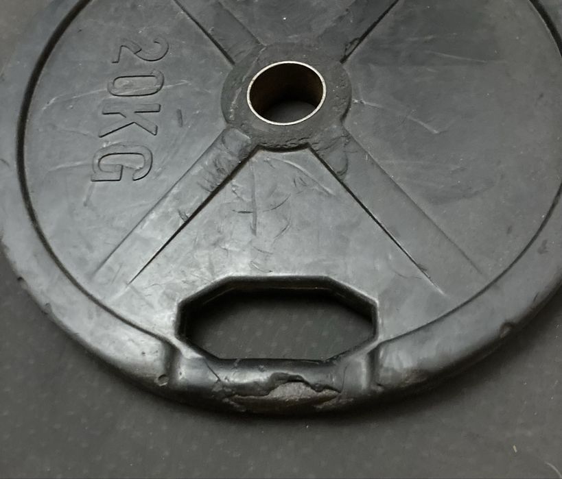 Talerz gumowany olimpijski 20kg