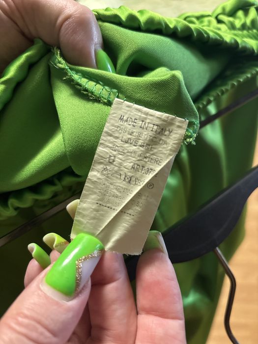 Атласные штаны палаццо