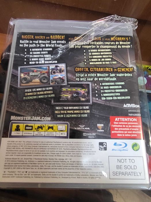 Monster Jam: Path of Destruction PS3 Unikat Wymiana Skup SklepRetroWWA