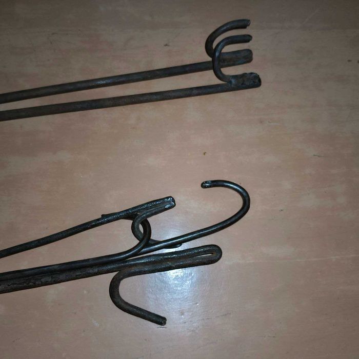 Набір підставок під вудку для рибалки 4 шт залізо рибацька