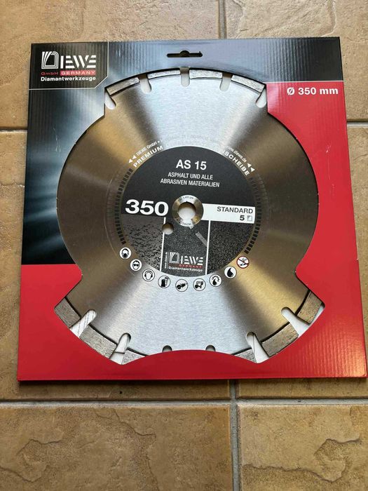 Tarcza diamentowa Diewe AS 15 350/25,4