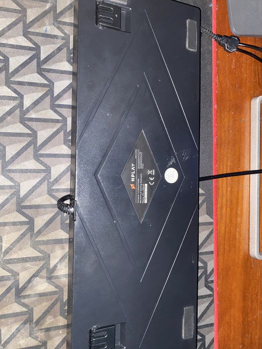 Teclado nplay mecanico switch azul