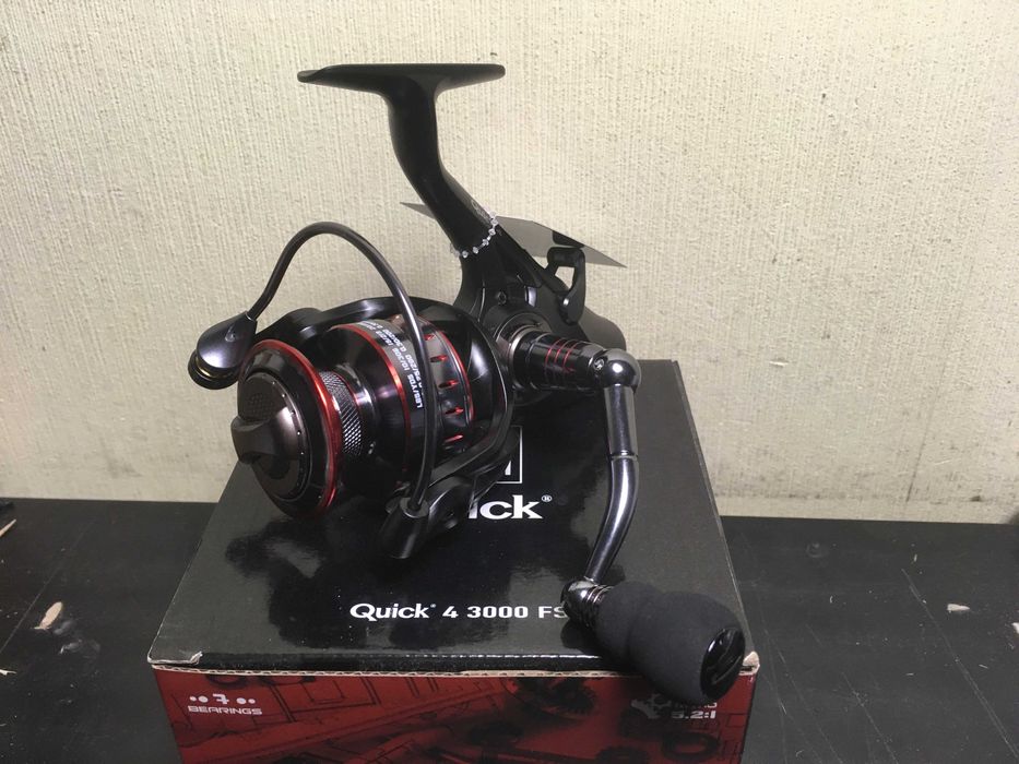 Kołowrotek z wolnym biegiem DAM Quick 4 3000FS - 7 łożysk - NOWY