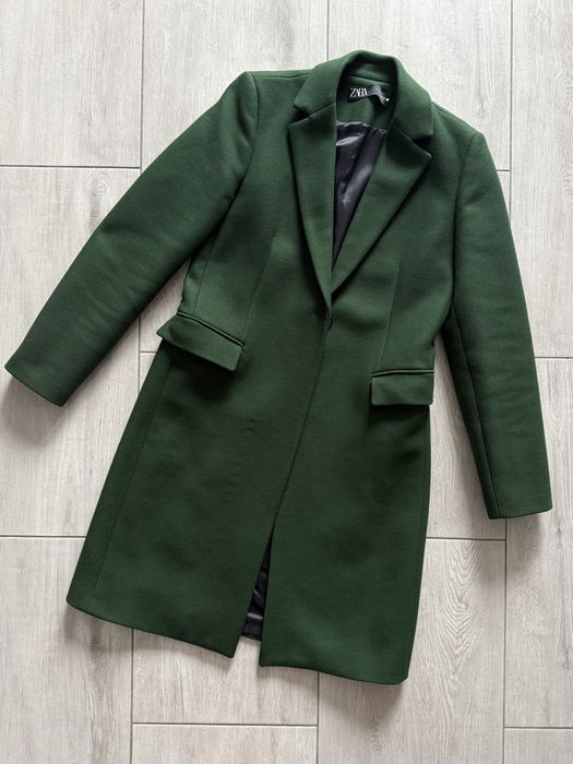 Płaszcz Zara (75% wełny) rozm S