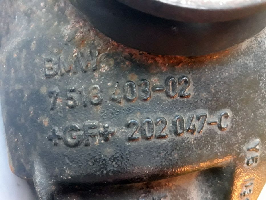 Dyferencjał Dyfer Tył BMW 118D E87 3.07