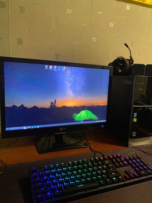 Продам компьютер в сборе в идеальной работоспособности