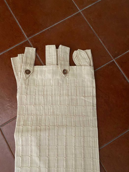 cortinados novos bejes altos e grandes